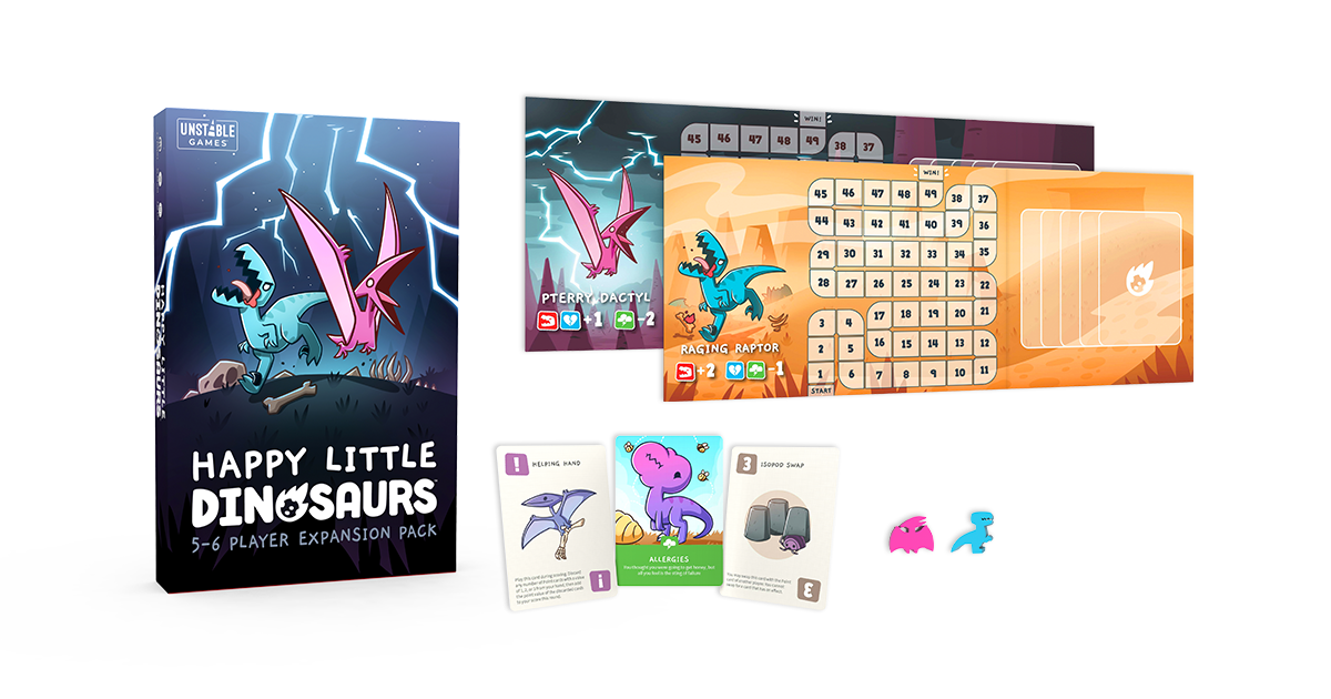 Happy Little Dinosaurs : 5-6 Player Expansion